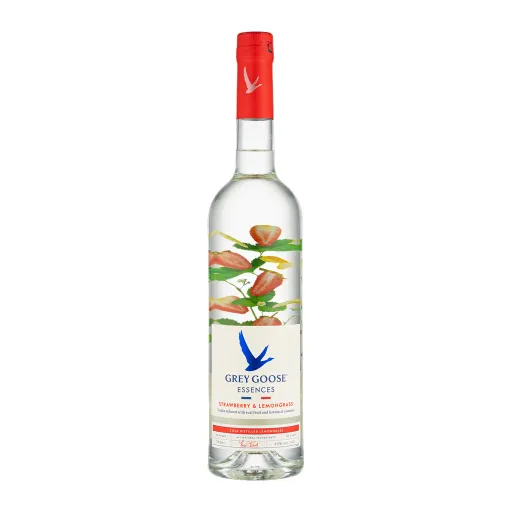 Vodka GREY GOOSE Essences Strawberry & Lemongrass Botella 750ml