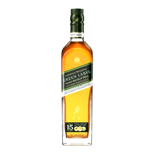 Whisky JOHNNIE WALKER Green Label Botella 750ml